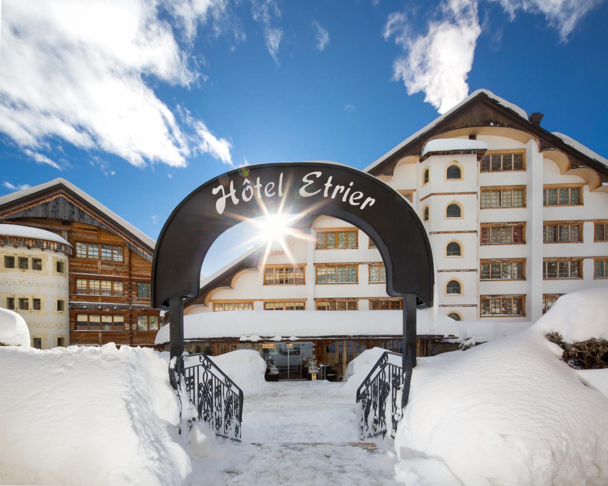 Hotel Etrier Crans-Montana Dış mekan fotoğraf
